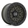Black Rhino Hard Alloys | BARRICADE 17x8.5 ET-34 - OLIVE DRAB GREEN W/ BLACK ROCK GUARD