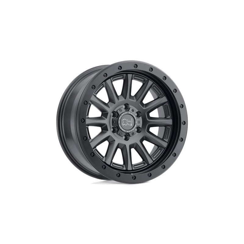 Black Rhino Hard Alloys | DUGGER 17x8.5 ET10 - GUN BLACK W/ BLACK ROCK GUARD