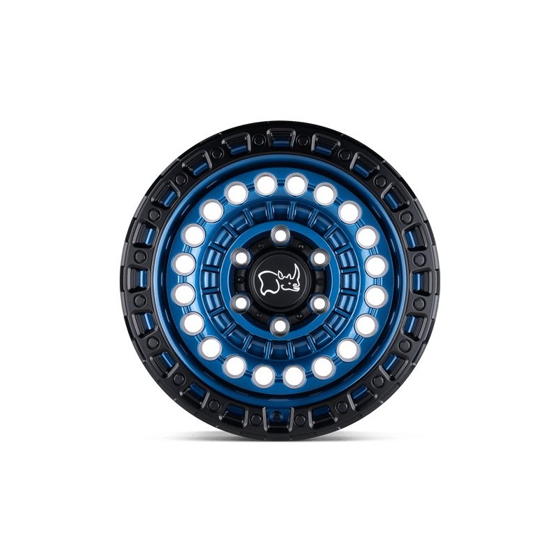 Black Rhino Hard Alloys | SENTINEL 17x8.5 ET-18 - COBALT BLUE W/ BLACK RING