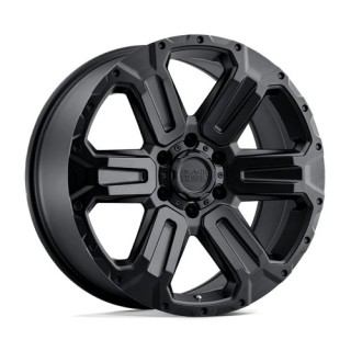 Black Rhino Hard Alloys | WANAKA 17x8.5 ET12 - MATTE BLACK