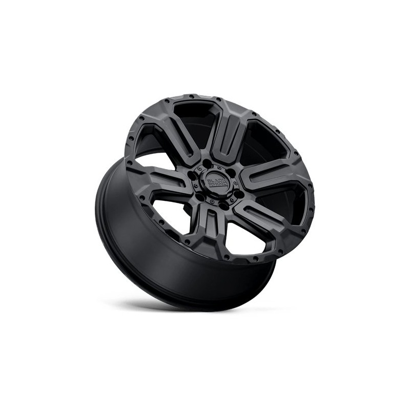 Black Rhino Hard Alloys | WANAKA 17x8.5 ET35 - MATTE BLACK