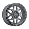 Black Rhino Hard Alloys | KELSO 17x9.0 ET0 - BATTLESHIP GRAY W/ BLACK RING