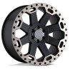 Black Rhino Hard Alloys | WARLORD 17x9.0 ET12 - MATTE BLACK W/ MACHINED DARK TINT