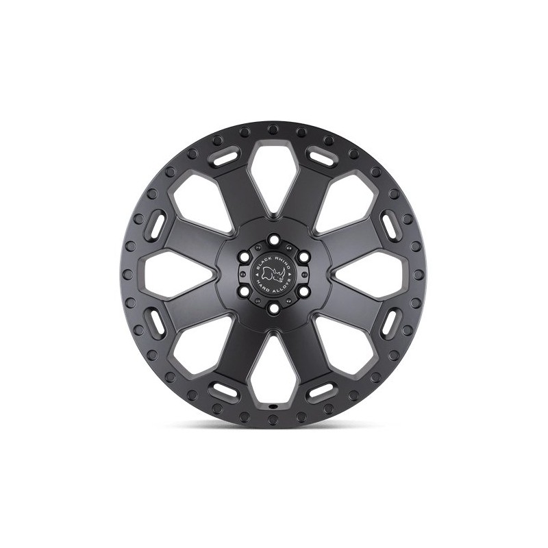 Black Rhino Hard Alloys | WARLORD 17x9.0 ET12 - MATTE GUNMETAL