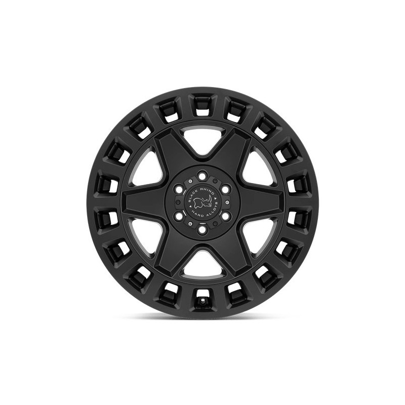 Black Rhino Hard Alloys | YORK 17x9.0 ET-12 - MATTE BLACK