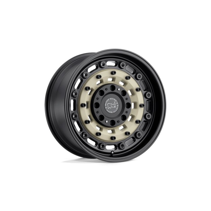 Black Rhino Hard Alloys | ARSENAL 17x9.5 ET0 - SAND ON BLACK