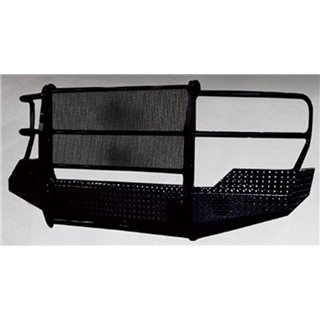 TrailFX | 1 Pc Hrd Inc W/GG W/O Winch Mnt Blk Stel - F-250 / F-350 2005-2007