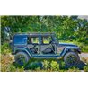 TrailFX | Tubular Full Door Black Steel Set 2 - Wrangler (JK) 3.6L / 3.8L 2007-2018