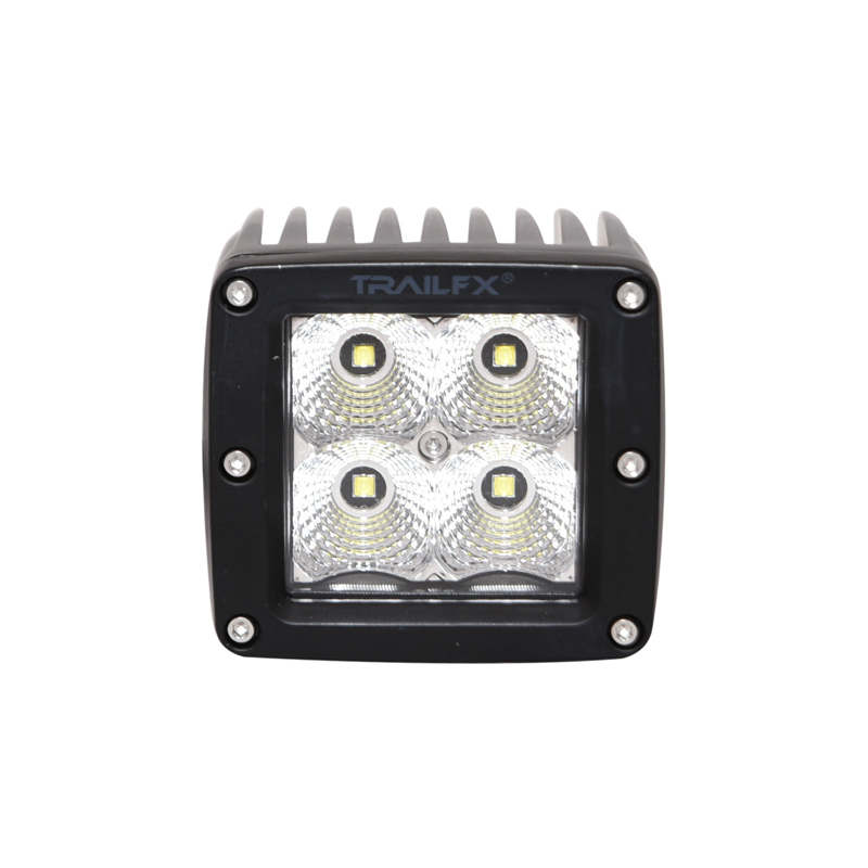 TrailFX | 2X2 CUBE 4X5W FLOOD EACH TrailFX Off-Road Lights