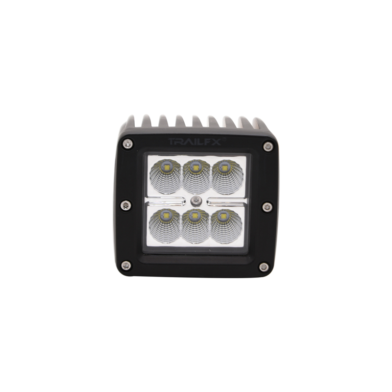 TrailFX | 3X2 CUBE 6X3W FLOOD EACH TrailFX Off-Road Lights