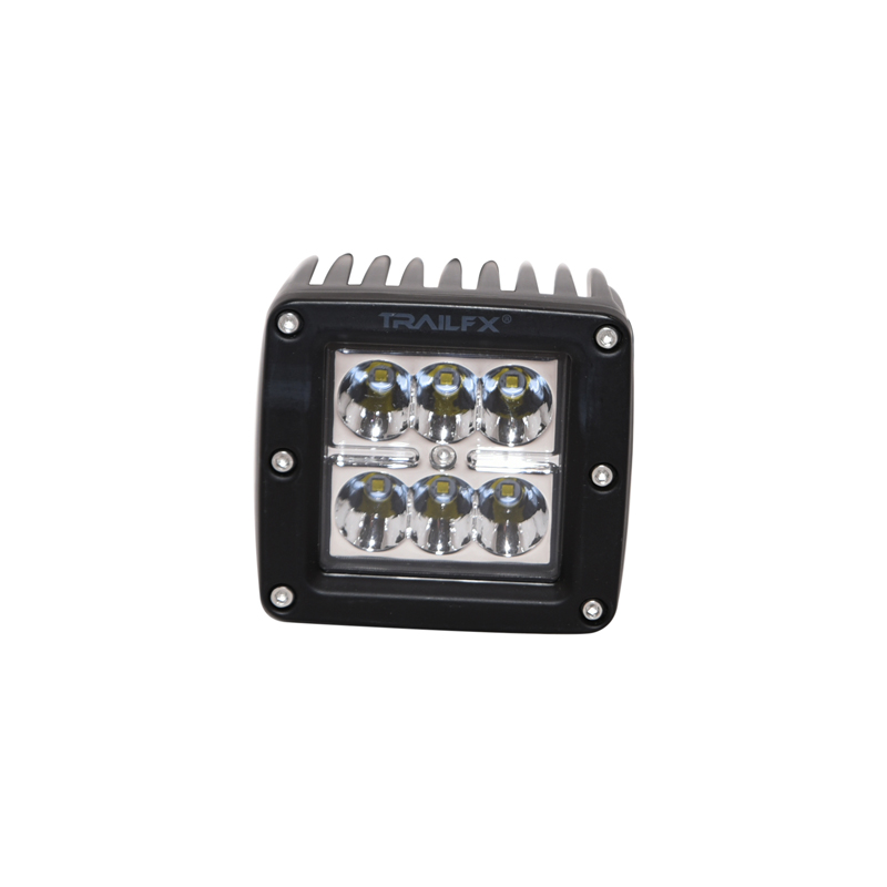 TrailFX | 3X2 CUBE 6X3W SPOT PAIR TrailFX Off-Road Lights