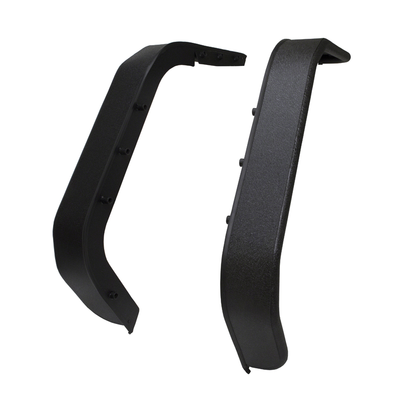 TrailFX | 5.5 In Tire Blac 1.5 In Steel Tube Set 2 - Wrangler (JK) 3.6L / 3.8L 2007-2018 TrailFX Fender Flares & Trim