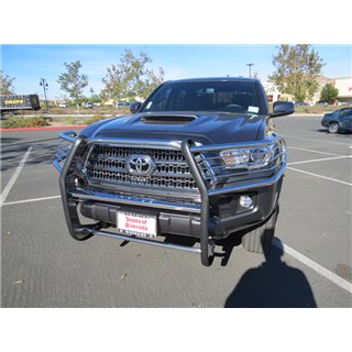 TrailFX | Pol SS W/Brush Gard W/O Skid & Step Plat - Tacoma 2.7L / 3.5L 2016-2022