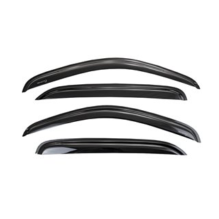 TrailFX | Tape-On Smoke Acrylic Set of 4 - Patriot 2.0L / 2.4L 2007-2017 TrailFX Side Window Deflectors