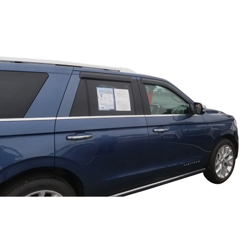 TrailFX | TFX WNDVT 4PC - Expedition 3.5T 2018-2023 TrailFX Side Window Deflectors