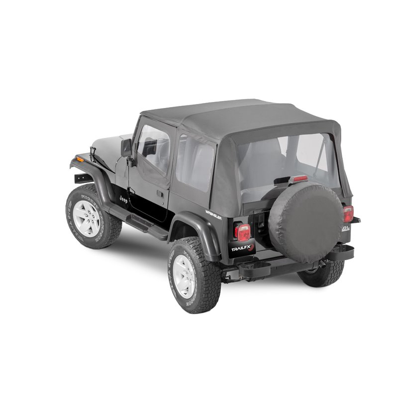 TrailFX | RPLC SOFT TOP SKIN W/ DR SKINS - Wrangler 2.5L / 4.0L / 4.2L 1988-1995 TrailFX Soft Tops & Hard Tops