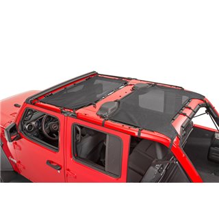 TrailFX | MESH BIMINI TOP PLUS - Wrangler (JK) 3.6L / 3.8L 2007-2018 TrailFX Soft Tops & Hard Tops