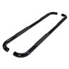 TrailFX | 3 Inch Round Bent Black Steel - F-150 4.2L / 4.6L / 5.4L 2004-2008 TrailFX Step Bars