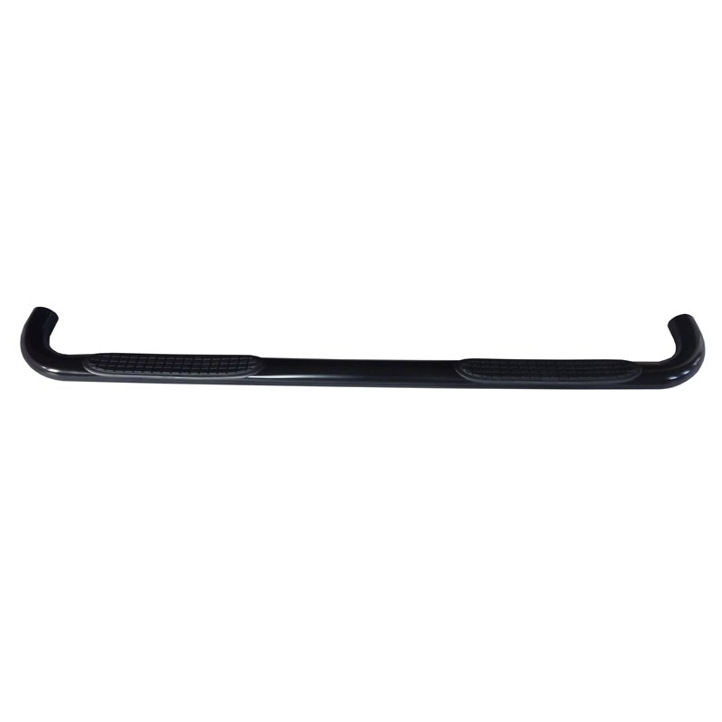 TrailFX | 3 Inch Round Bent Black Steel - F-150 4.2L / 4.6L / 5.4L 2004-2008 TrailFX Step Bars