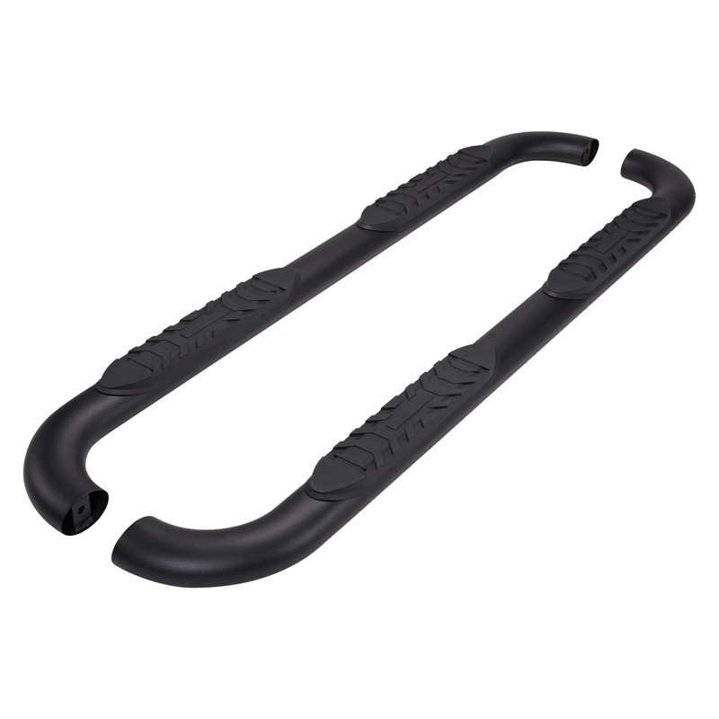 TrailFX | 4" NERF BEND BLK - Gladiator 3.0L / 3.6L 2020-2023 TrailFX Step Bars