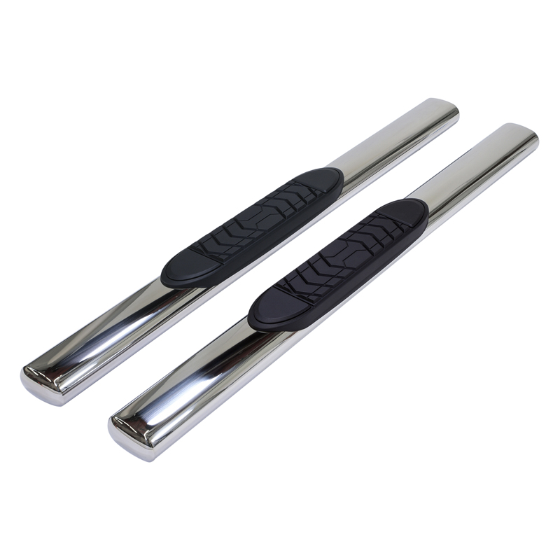 TrailFX | 5 Inch Oval Pol Stainless Steel - F-150 / F-250 / F-350 2015-2023 TrailFX Step Bars