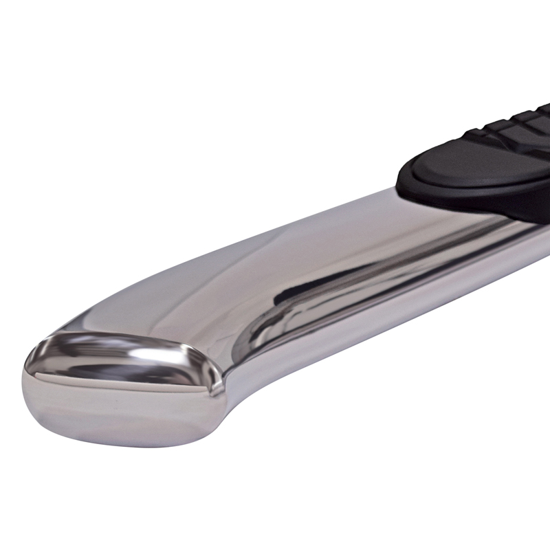 TrailFX | 5 Inch Oval Bent Pol Stainless Steel - Chevrolet / GMC 2007-2019
