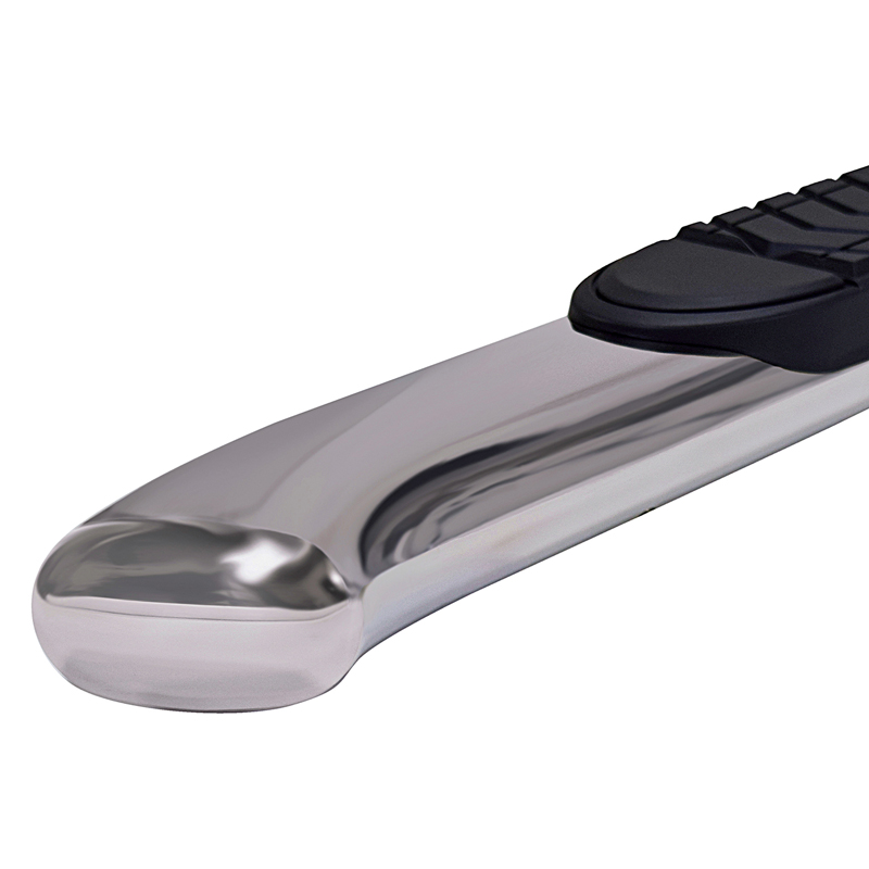 TrailFX | W/Step Pads 5" Oval Bent Pol SS W/Welded - Chevrolet / GMC 2019-2023 TrailFX Step Bars