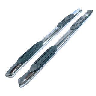 TrailFX | 6 Inch Oval Bent Pol Stainless Steel - F-150 2009-2014 TrailFX Step Bars