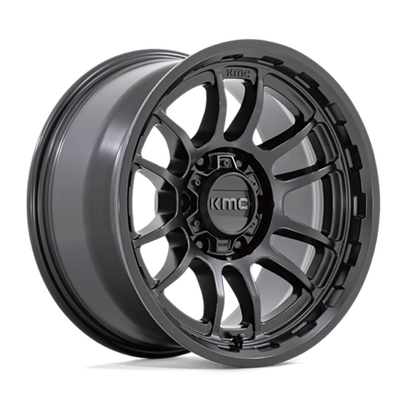 KMC | KM727 WRATH 17x8.5 ET-10 - SATIN BLACK