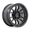 KMC | KM727 WRATH 17x8.5 ET-10 - SATIN BLACK