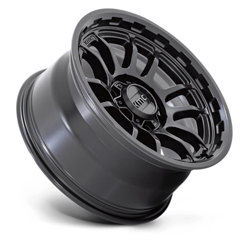 KMC | KM727 WRATH 17x8.5 ET-10 - SATIN BLACK