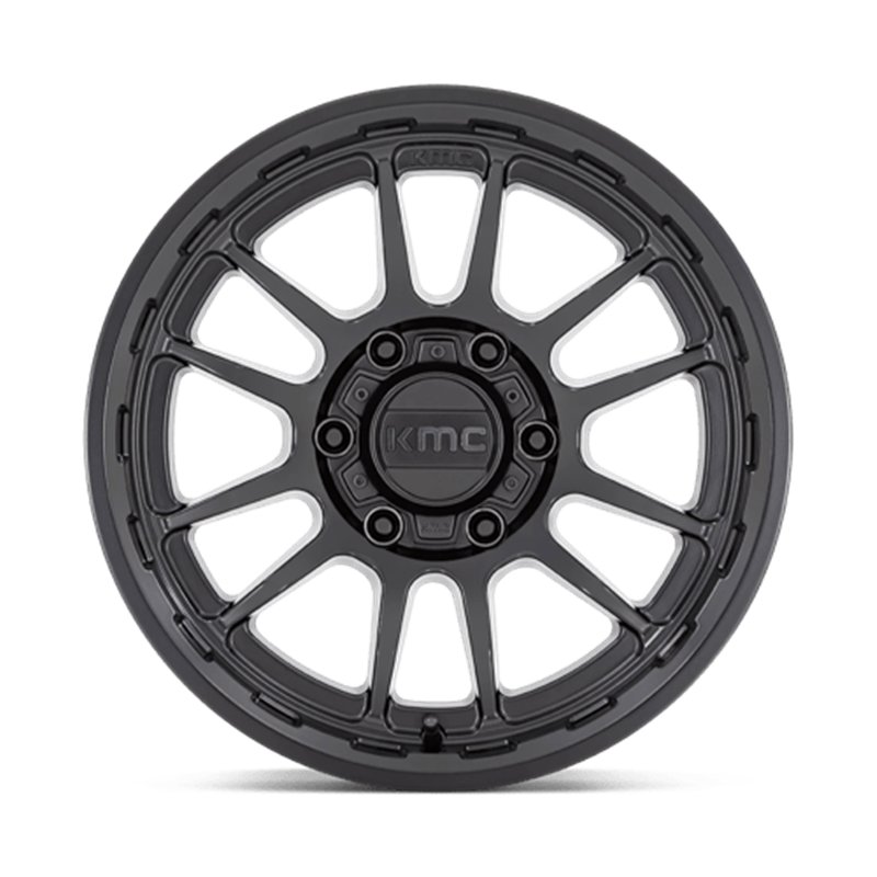 KMC | KM727 WRATH 17x8.5 ET-10 - SATIN BLACK