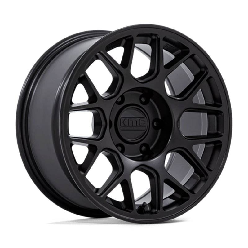 KMC | KM730 HATCHET 17x8.5 ET-10 - MATTE BLACK