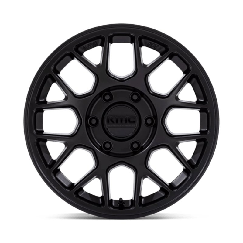 KMC | KM730 HATCHET 17x8.5 ET-10 - MATTE BLACK