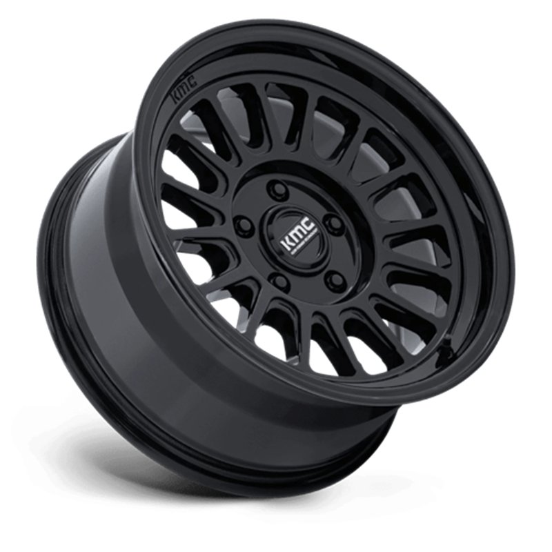 KMC | KM733 IMPACT FFT 17x8.5 ET0 - GLOSS BLACK