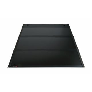 TrailFX | Hard Tri Fold Black Alum W/Carpet Panels - Frontier 2005-2021 TrailFX Tonneau Covers