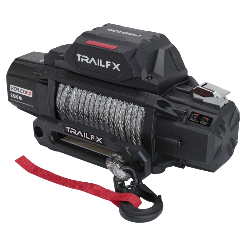 TrailFX | REFLEX 2.0 WINCH 9.5K SYNTHETIC