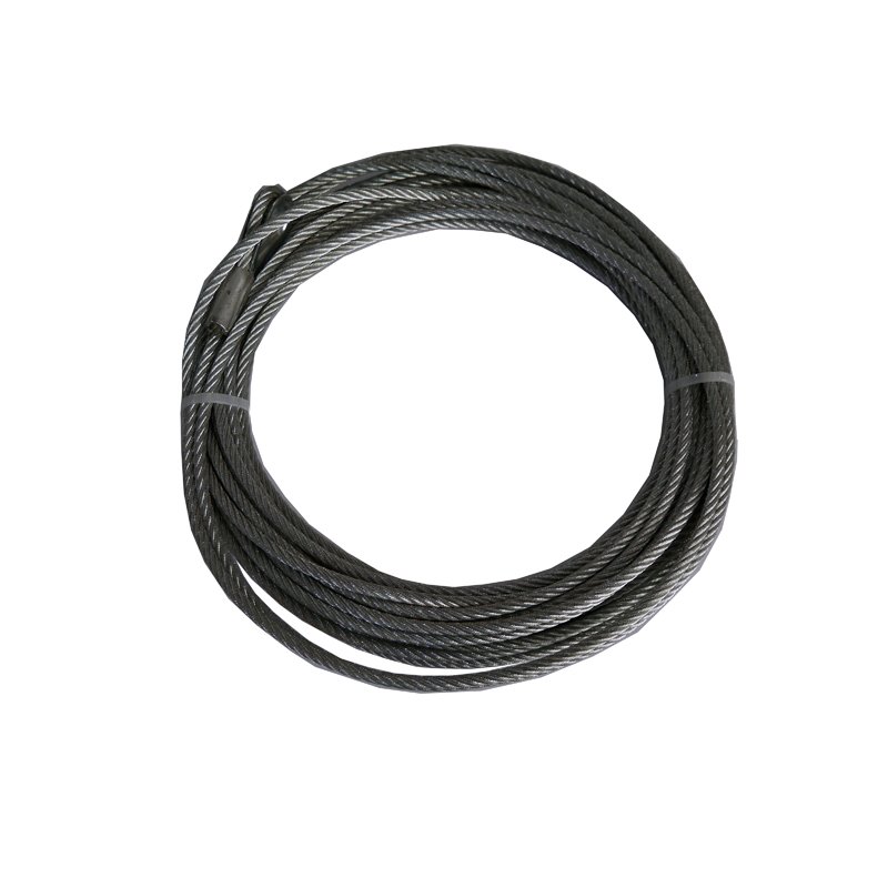 TrailFX | 4500 LB Cap 15/64 X 40 Steel Cable TrailFX Electric Winch