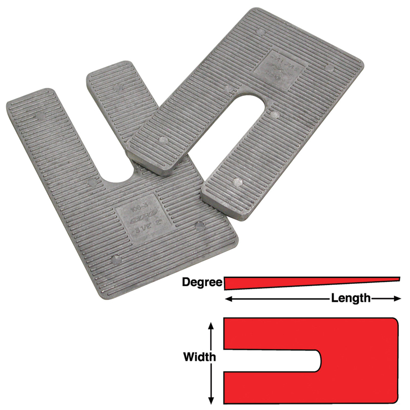 SPC | AL SHIMS 2.5x5x2° (6) SPC Performance Alignment Kits & Components