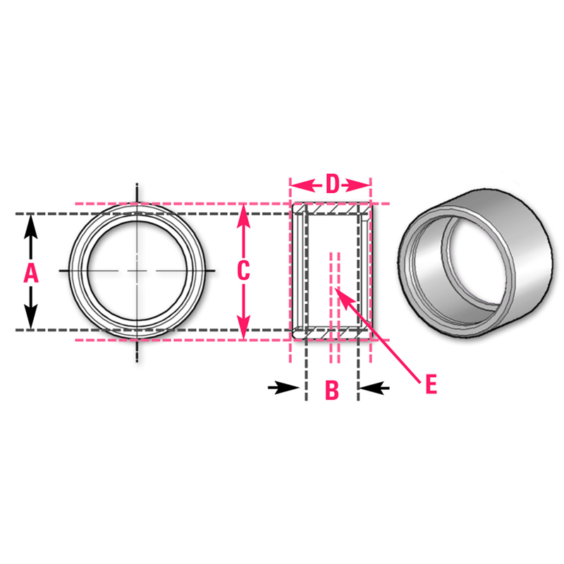 SPC | SPHERICAL BRG RECVR .8125 SPC Performance Alignment Kits & Components