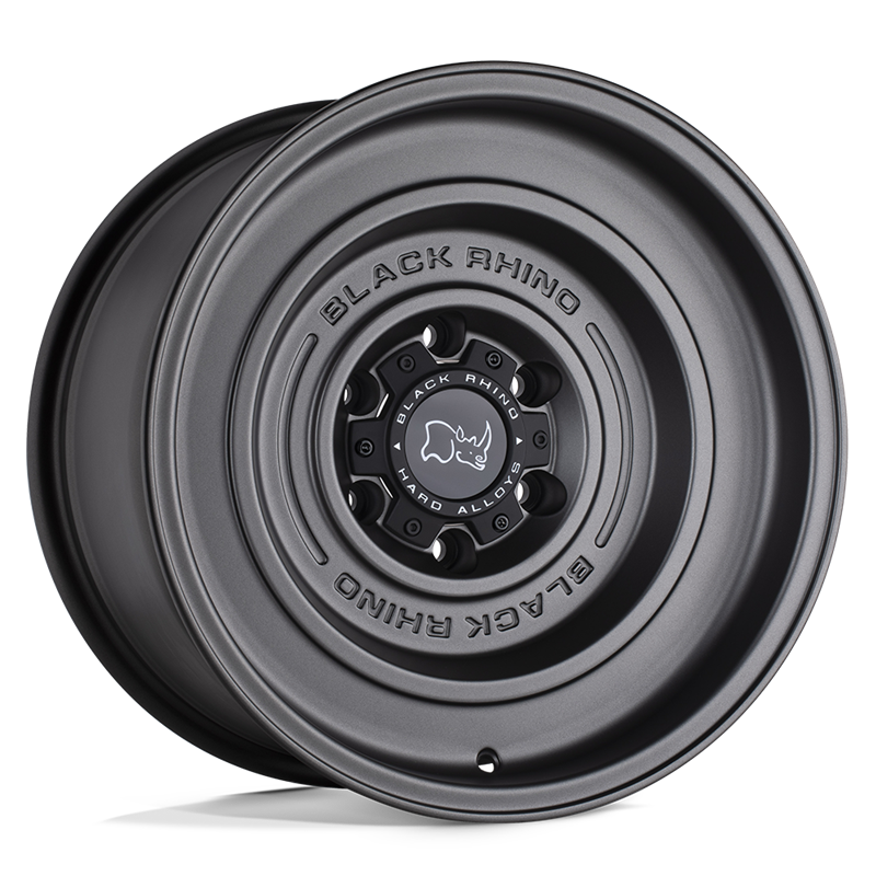 Black Rhino Hard Alloys | SOLID 17x9.5 ET-12 - MATTE GUN BLACK