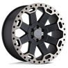 Black Rhino Hard Alloys | WARLORD 18x8.0 ET35 - MATTE BLACK W/ MACHINED DARK TINT