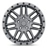Black Rhino Hard Alloys | ARCHES 20x9.5 ET-18 - MATTE BRUSHED GUNMETAL W/ BLACK BOLTS