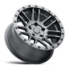 Black Rhino Hard Alloys | ARCHES 20x9.5 ET12 - MATTE BRUSHED GUNMETAL W/ BLACK BOLTS