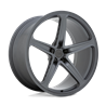 OHM | AMP 22x10.5 ET30 - MATTE GUNMETAL