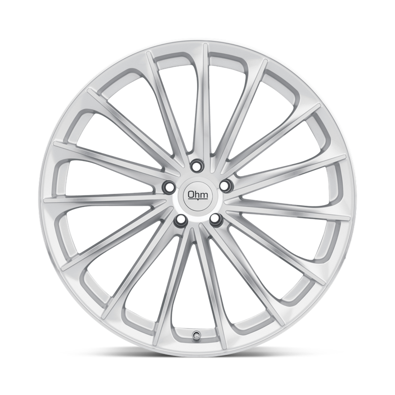 OHM | PROTON 22x10.5 ET40 - SILVER W/ MIRROR FACE