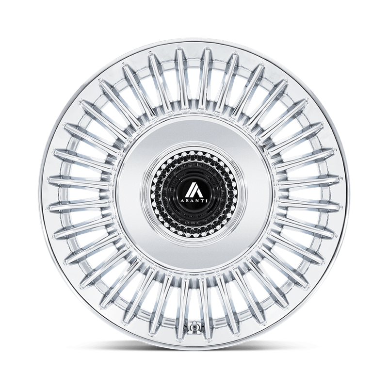 Asanti Black | AB040 TIARA 20x9.0 ET27 - CHROME