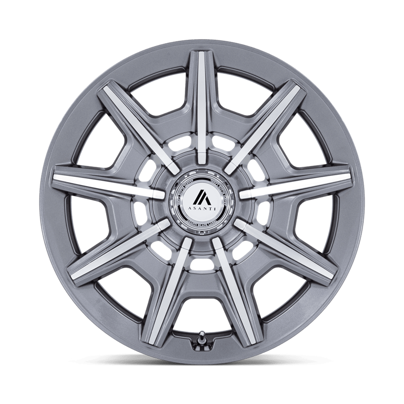 Asanti Black | AB041 ESQUIRE 20x10.5 ET38 - GLOSS ANTHRACITE BRIGHT MACH