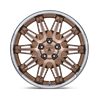 Asanti Black | AB047 IMPERATOR 20x10.5 ET38 - BRONZE MACHINED W/ BRONZE LIP