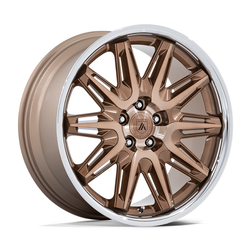 Asanti Black | AB047 IMPERATOR 20x9.0 ET35 - BRONZE MACHINED W/ BRONZE LIP